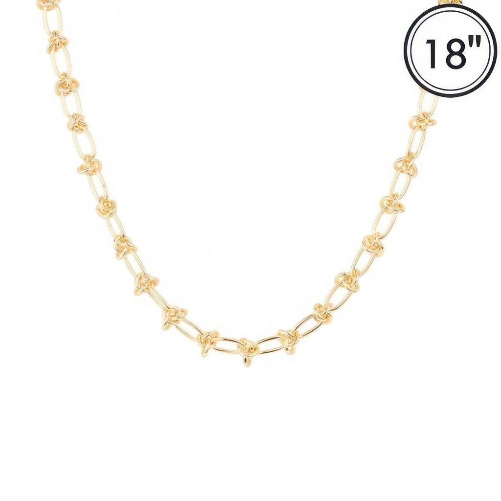 TRUEDAMES Borromean Knot Chain Necklace