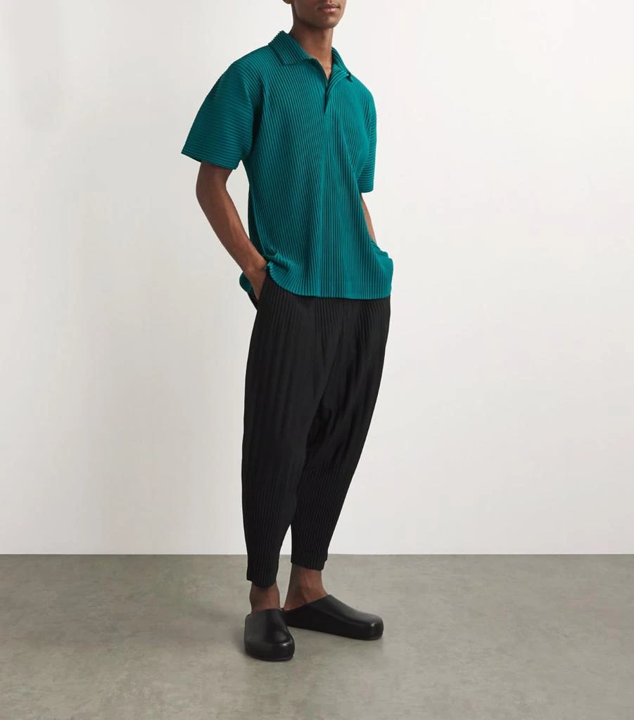 Homme Plissé Issey Miyake Pleated Polo Shirt 2