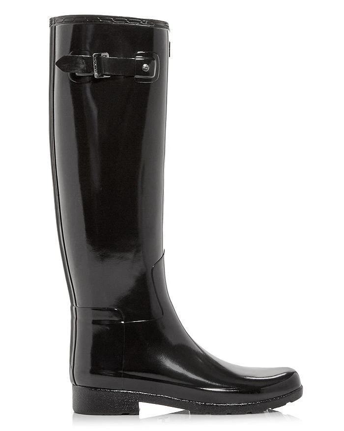 Hunter Women's Original Refined Tall Gloss Rain Boots 2