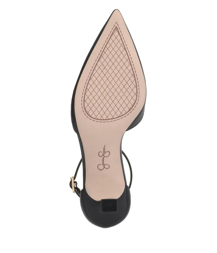 Jessica Simpson Foxena Pointed Toe Ankle Strap Pump 3