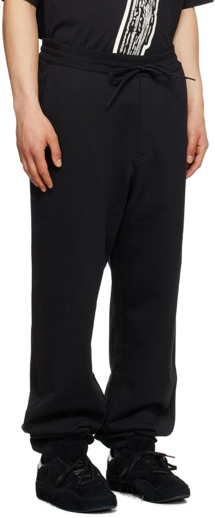 Y-3 Black Drawstring Sweatpants 2