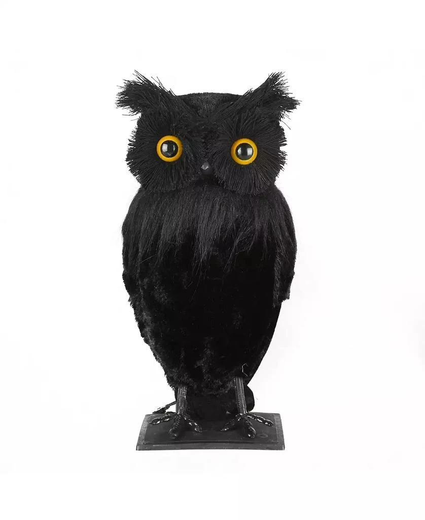 National Tree Company 11" Eerie Eyes Owl