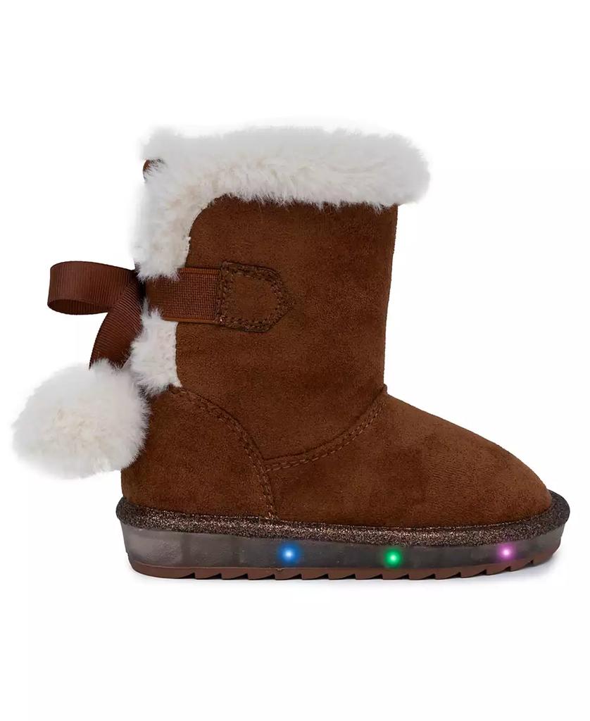 Sugar Toddler Girls Maizen Cozy Light-Up Pull On Boots