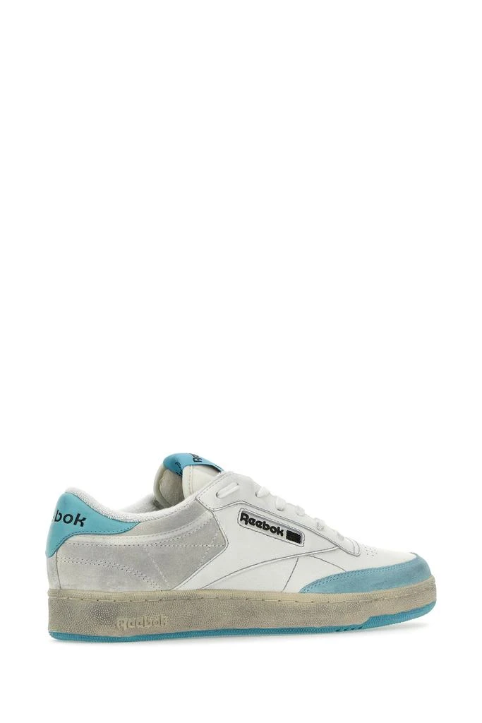 Reebok Two-tone leather and suede Club C sneakers 3
