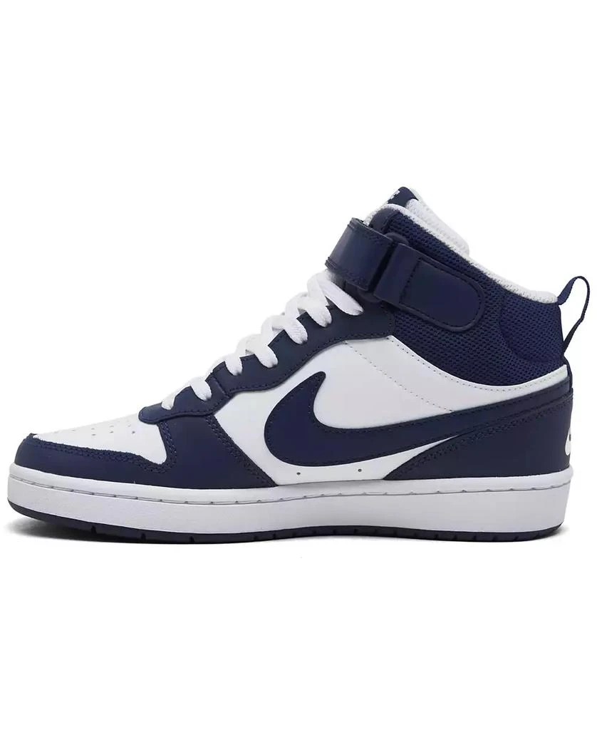 NIKE Big Kids Court Borough Mid 2 Casual Sneakers from Finish Line 3