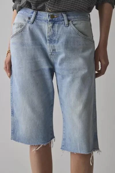 Urban Renewal ReMADE By UO Wrangler Slouch Denim Jort 4
