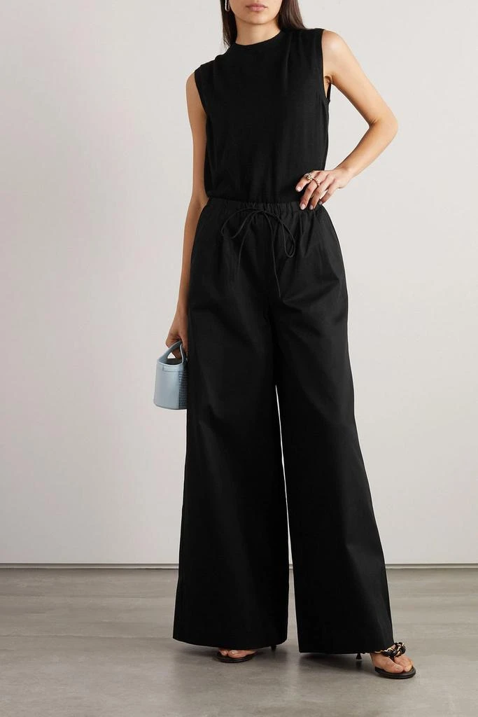 JOSLIN Sophia cotton-twill wide-leg pants 2