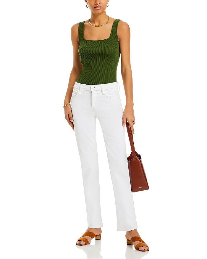 MOTHER The Smarty Pants Skimp High Rise Jeans in Totally Innocent