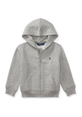 Ralph Lauren Lauren Childrenswear Boys 2 7 Cotton Blend Fleece Hoodie
