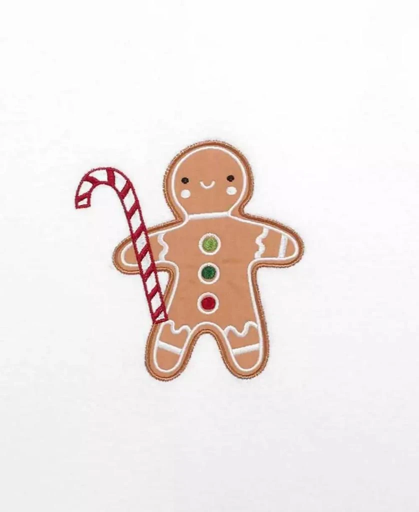 Avanti Gingerbread Man Cotton Bath Towel Set, 52" x 27" 4