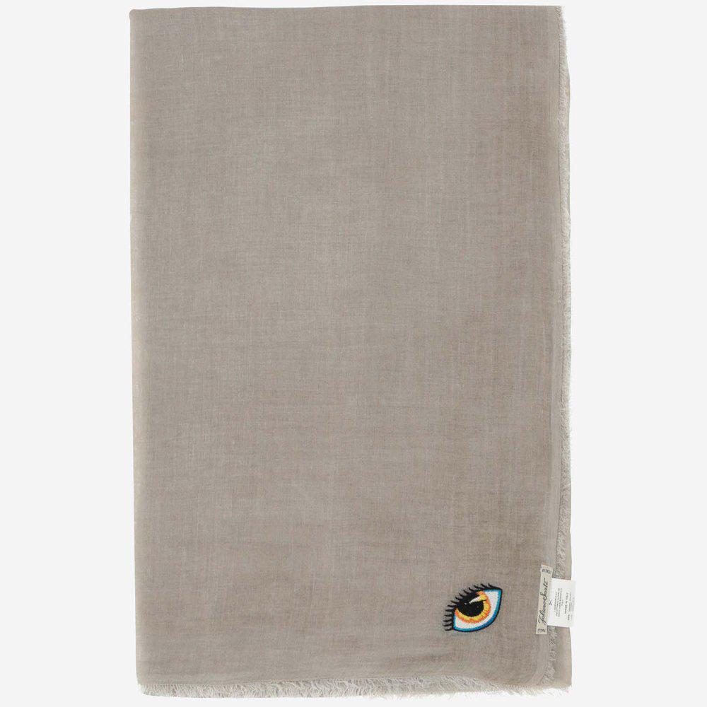 Faliero Sarti Faliero Sarti Eye Embroidered Scarf