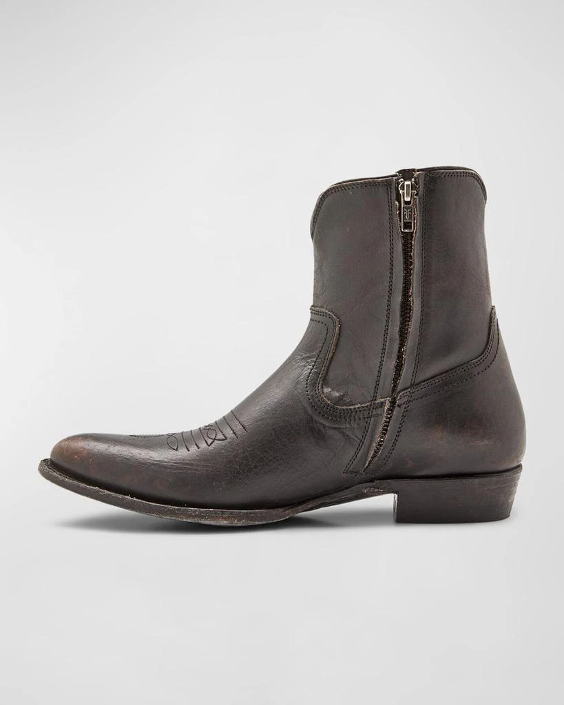 Frye Men's Austin Side-Zip Leather Boots 3