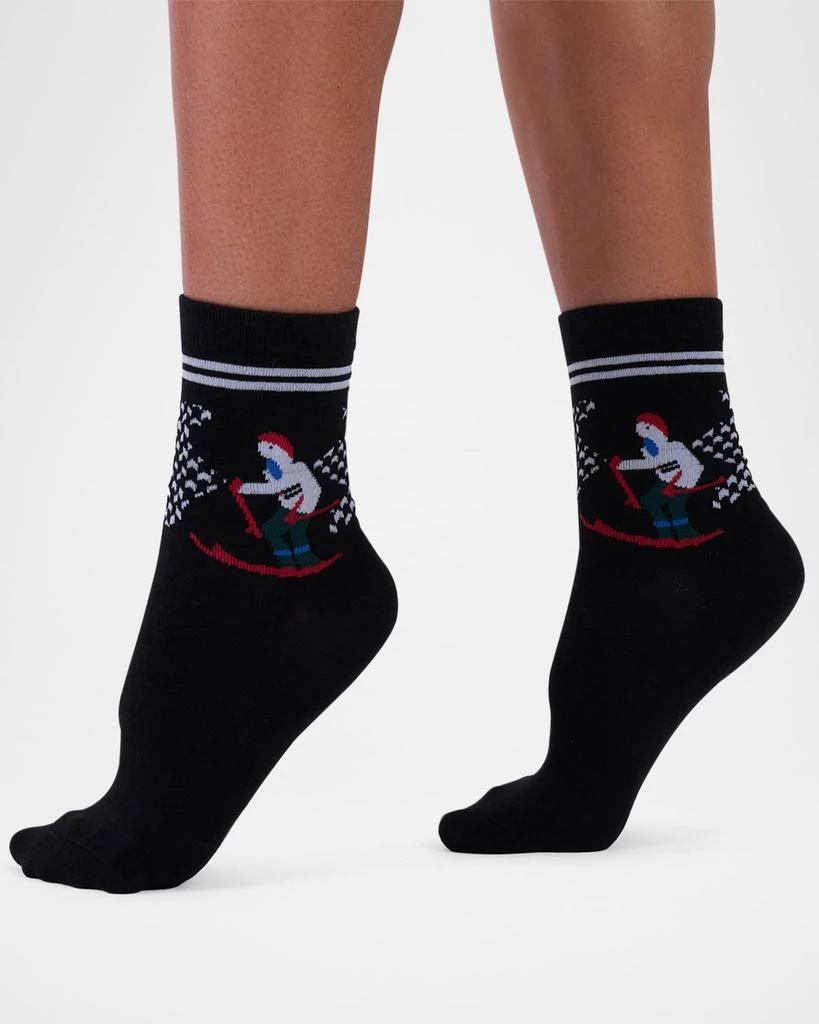 Stems Ski Wool-Cotton Crew Socks 1