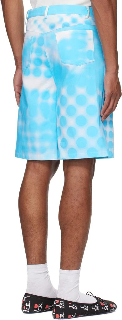 Ashley Williams SSENSE Exclusive Blue Manga Poster Shorts 3