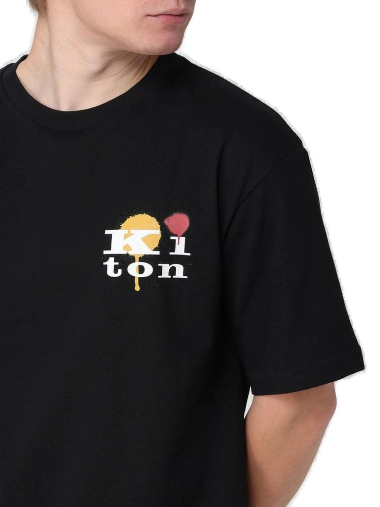 Kiton Kiton Logo Printed T-Shirt 4