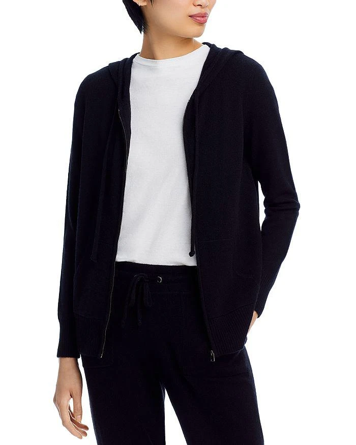 C by Bloomingdale's Cashmere Zip Hoodie - Exclusive 7