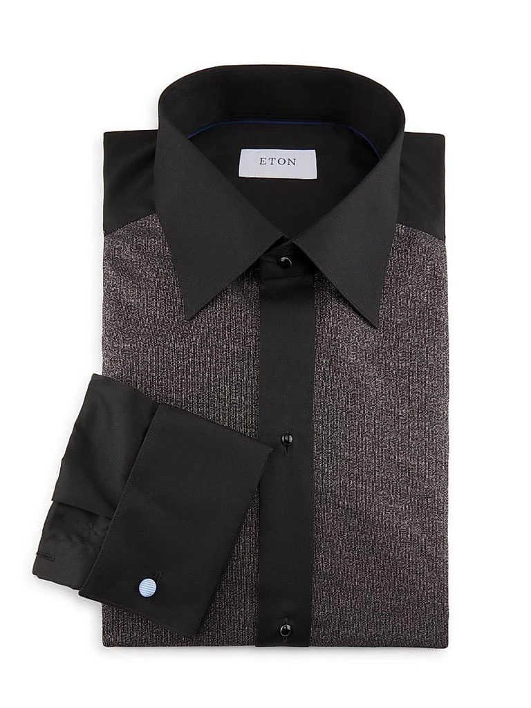 Eton Slim-Fit Striped Cotton Evening Shirt - Shirts - BeyondStyle
