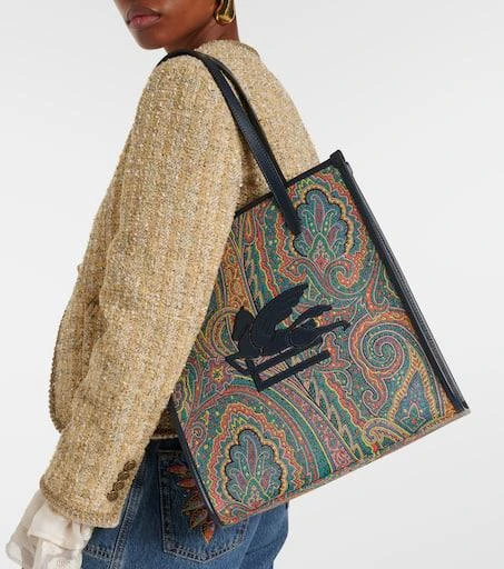 ETRO Love Trotter Pegaso Medium jacquard shopper 2