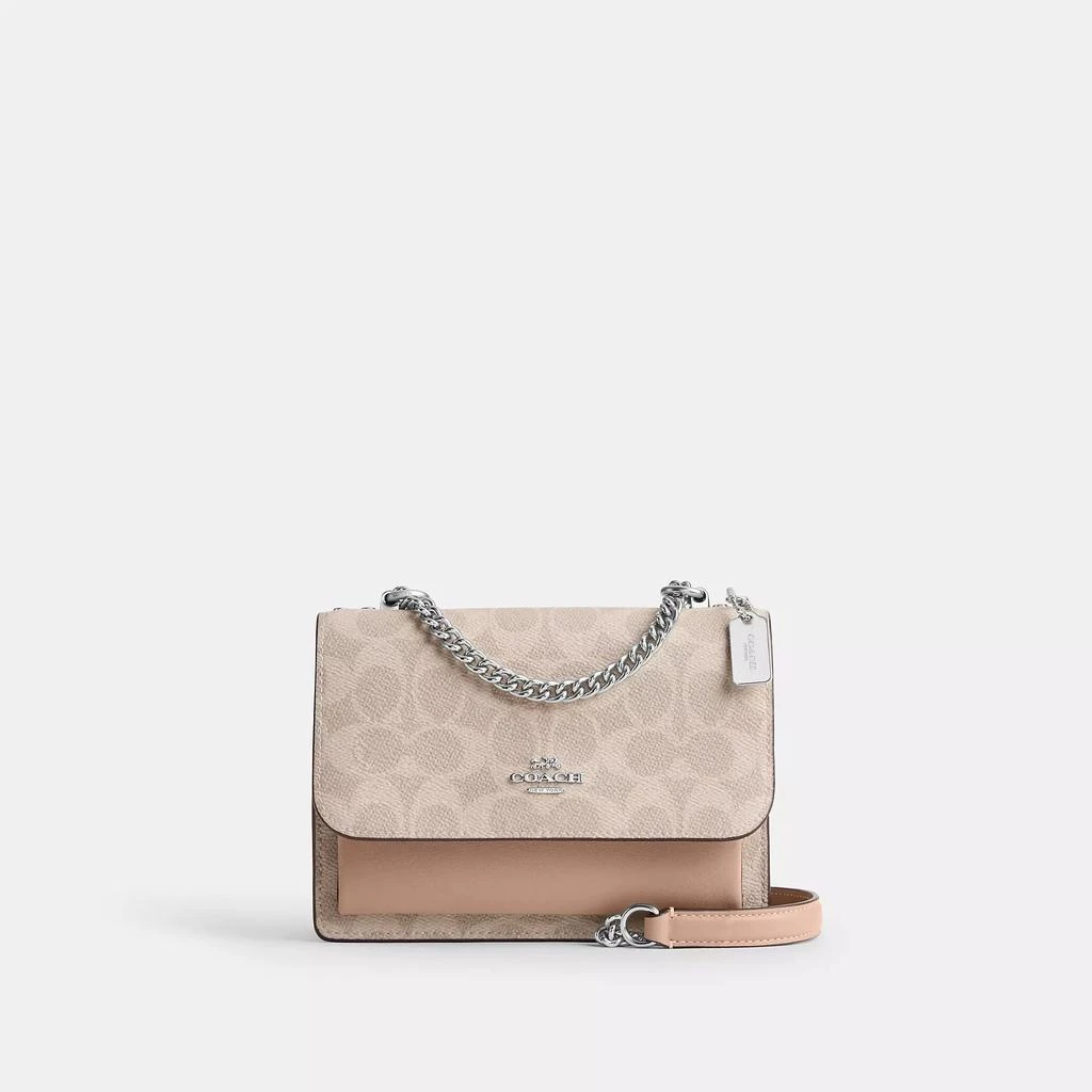 Coach Mini Klare Crossbody Bag In Signature Canvas 7