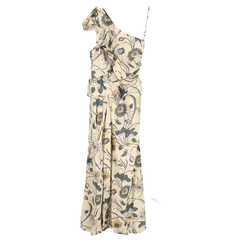 Ulla Johnson Solana Jumpsuit in Yellow Cotton 1