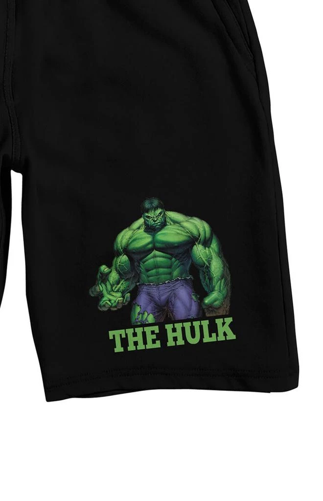 null Marvel Universe The Hulk Sweat Shorts 2