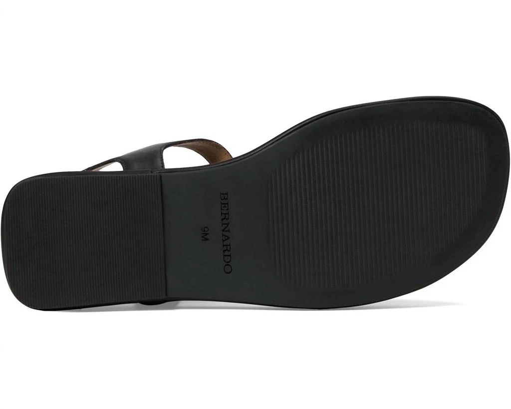 Bernardo Women's Tucson Sandal In Black Glove Leather 5