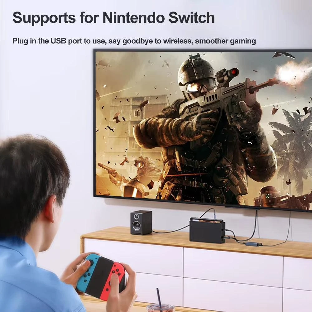 eelhoe Type C Ethernet Adapter - 100Mbps USB to RJ45 LAN for Xiaomi Mi Box, Nintendo Switch, Laptops, and PCs 5