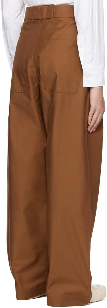 Studio Nicholson Brown Meyer Trousers 3