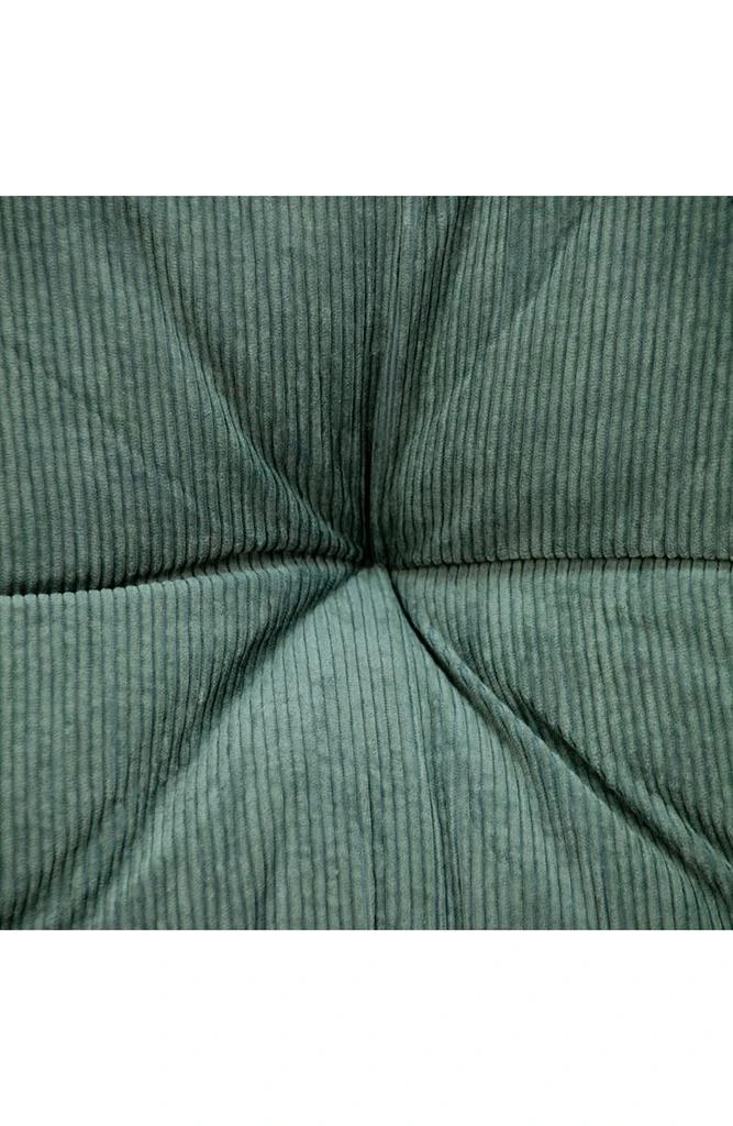 Parkland Alena Transitional Charcoal Floor Pillow 3