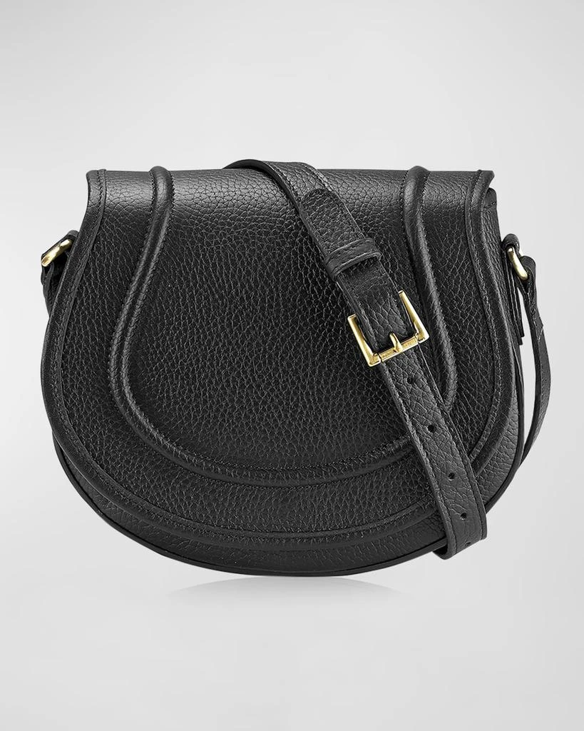 Gigi New York Jenni Saddle Leather Crossbody Bag 1