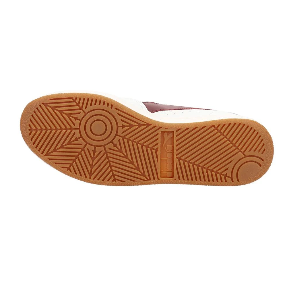 Diadora B.Elite H Italia Sport Perforated Lace Up Sneakers 5