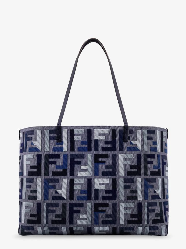 Fendi Roll Large jacquard FF fabric tote bag 1