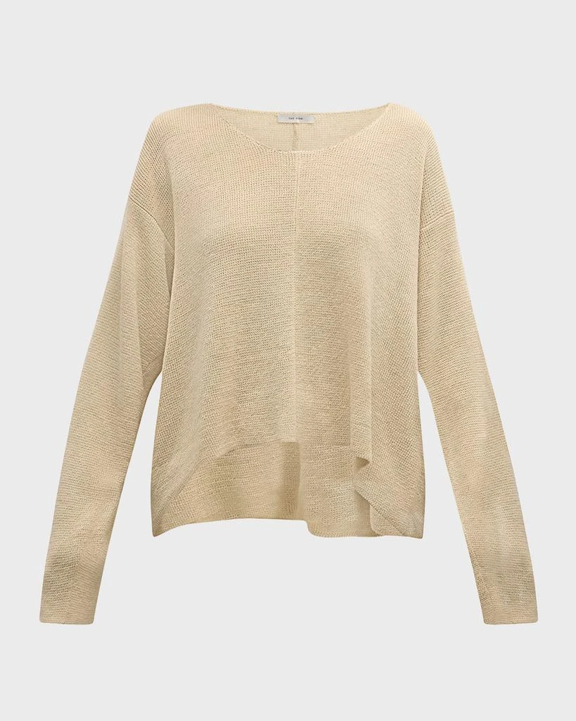 The Row Flo Linen Knit Sweater 1