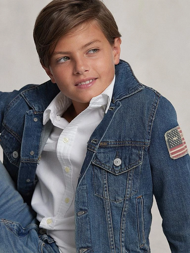 Ralph Lauren Little Boy's & Boy's Trucker Denim Jacket 5