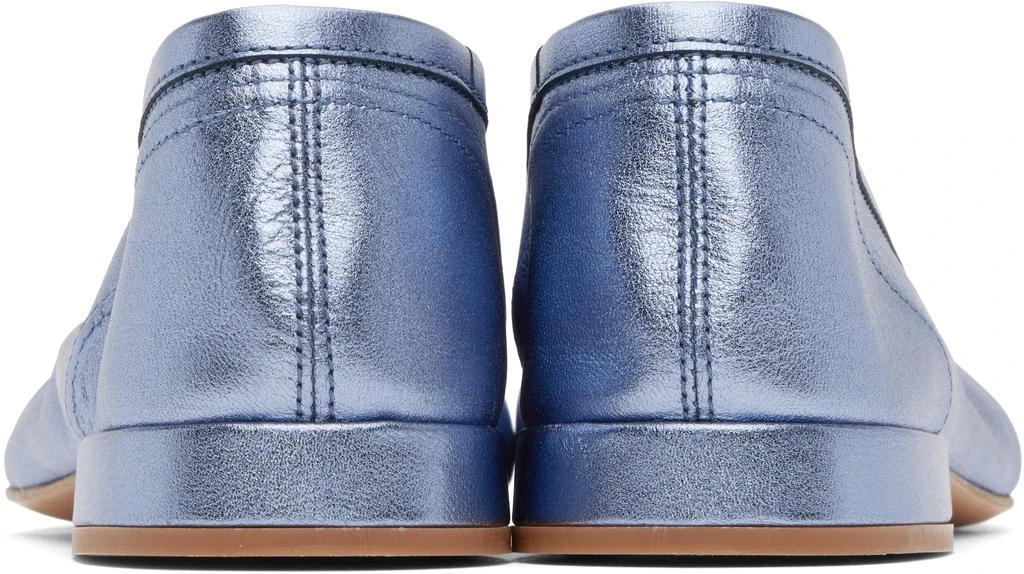 Maryam Nassir Zadeh Blue Serafina Ballerina Flats 2