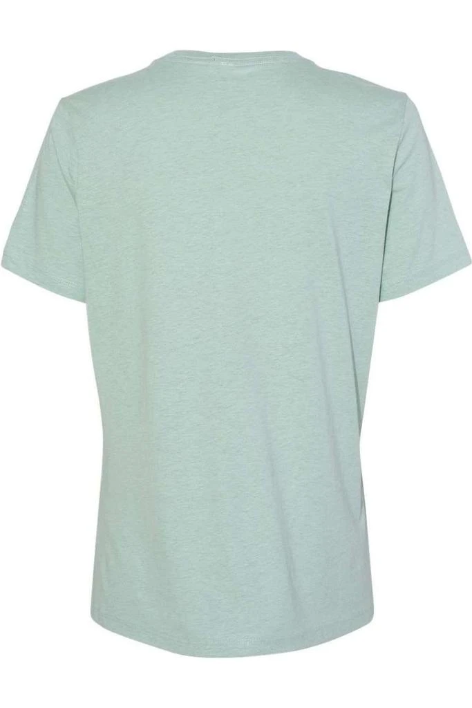 BELLA + CANVAS Womens Relaxed Fit Heather CVC Tee 2