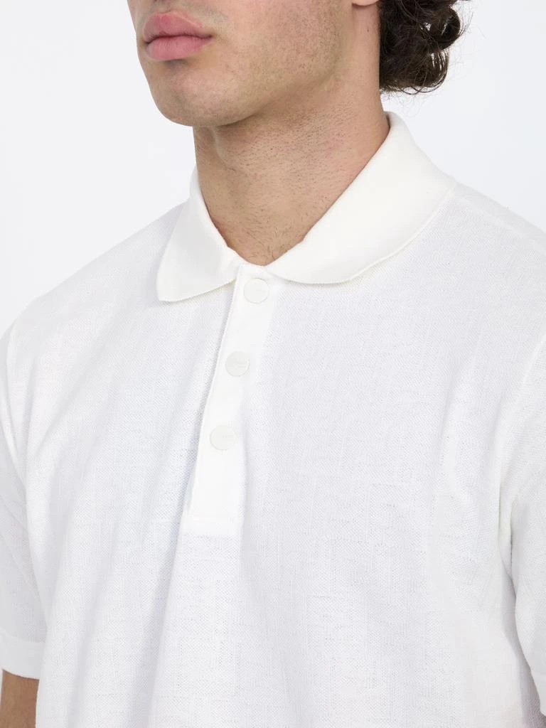 Fendi FF cotton polo shirt 5