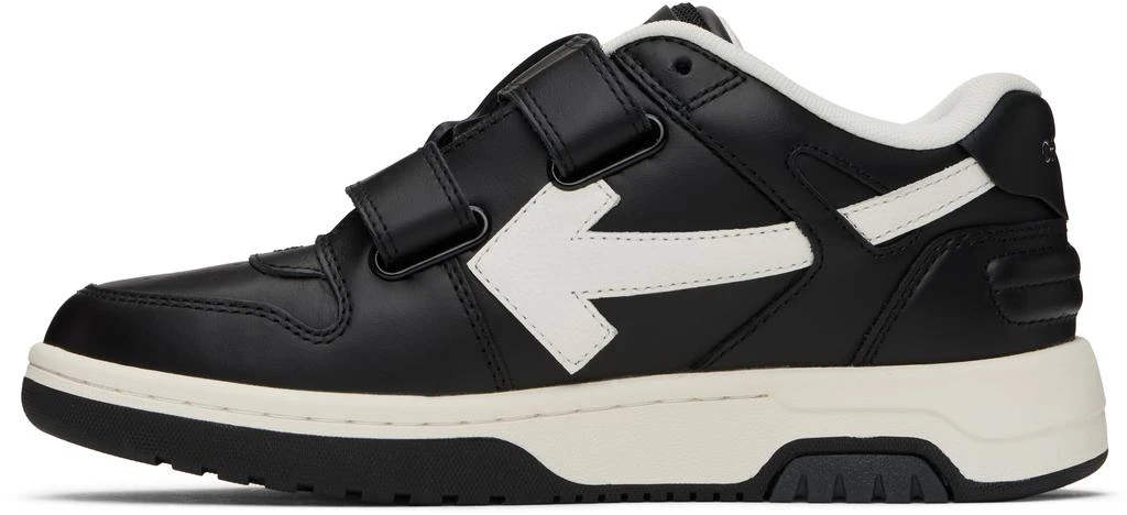 Off-White Kids Black 
White Out Of Office Straps Sneakers 3