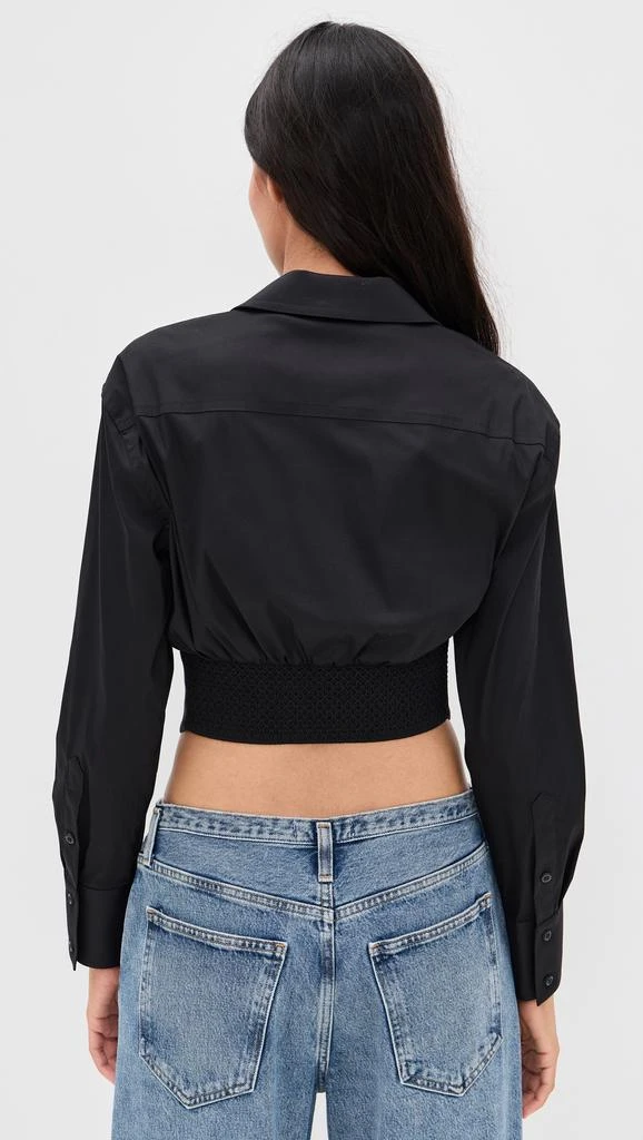 Alice + Olivia Edie Corset Button Down 2