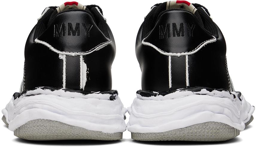 Maison MIHARA YASUHIRO White & Black Wayne Sneakers