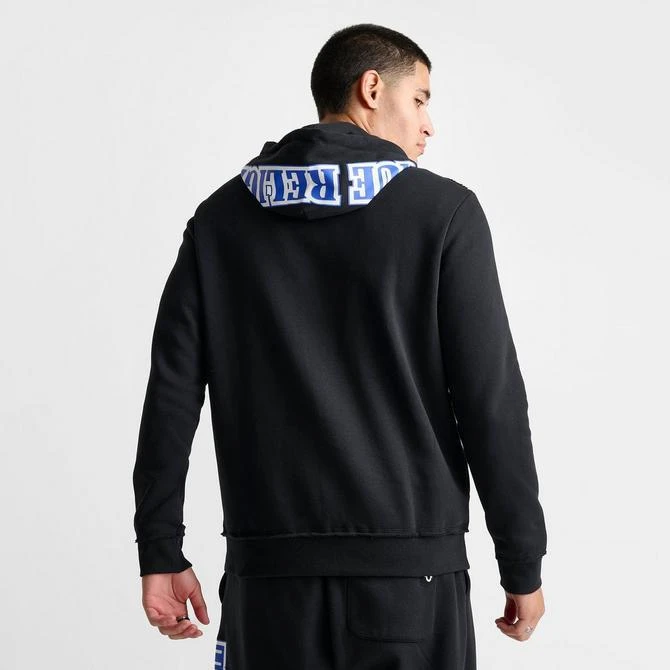True Religion Men's True Religion Icon Exaggerated Graphic Full-Zip Hoodie 4