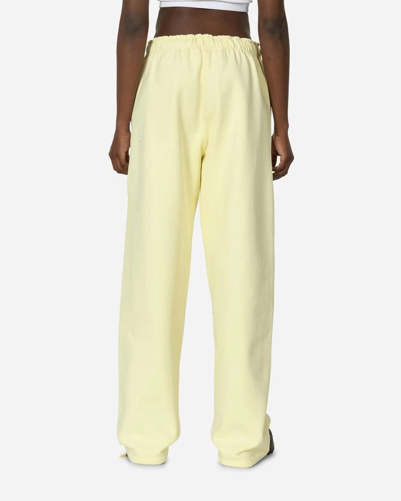 NIKE Solo Swoosh Open Hem Fleece Sweatpants Alabaster 3