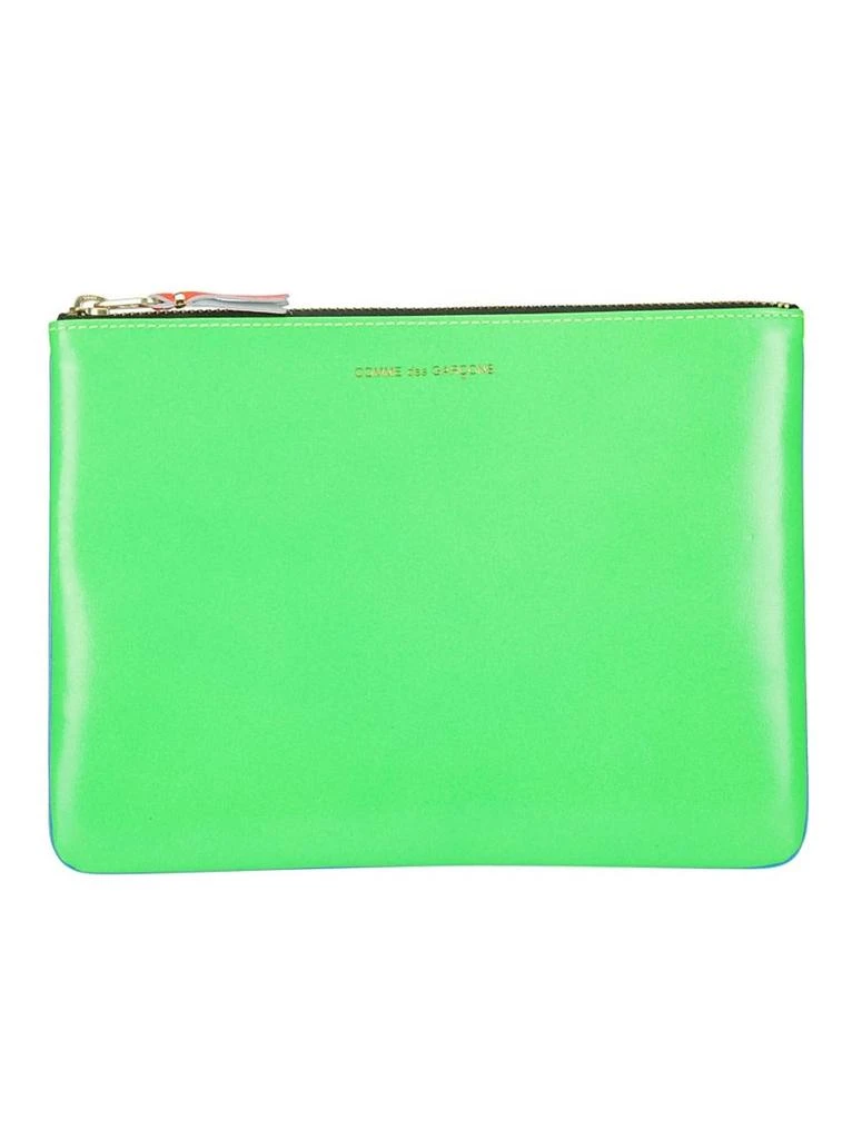 Comme des Garcons Color-Block Leather Wallet