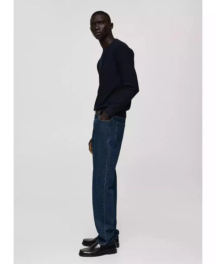 Mango Men's Fine-Knit Cotton Sweater 4