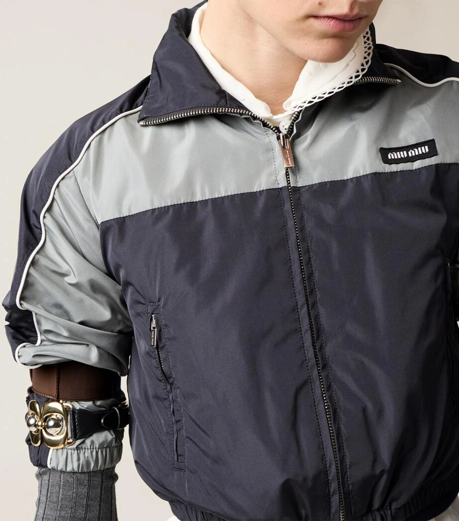 Miu Miu Technical Cropped Jacket 5