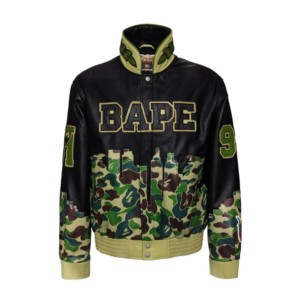 Bape Bape - X Jeff Hamilton Men's Leather Jacket 1
