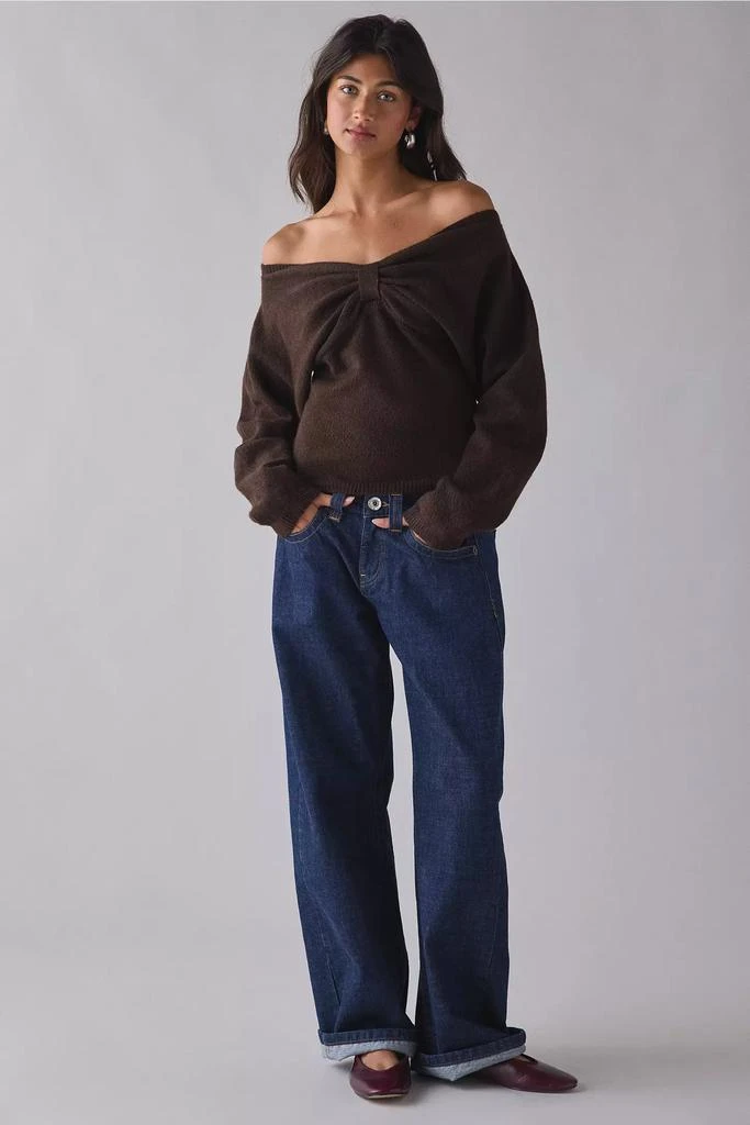 Motel Motel Sikuna Bow Off-The-Shoulder Sweater 4