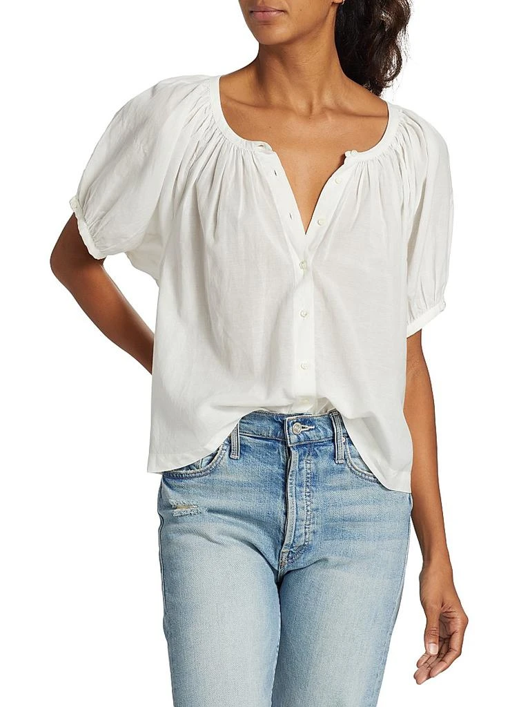 DÔEN June Puff-Sleeve Top 3