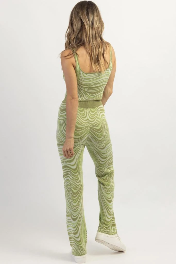 Fore Fore - ABSTRACT PRINT KNIT PANT SET 5