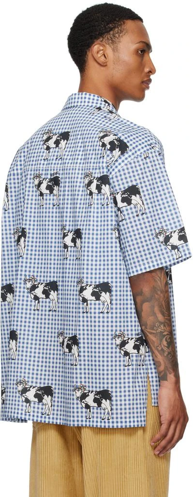 Moschino Blue Archive Cow Shirt 3